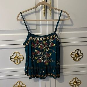Anthropologie beaded top
